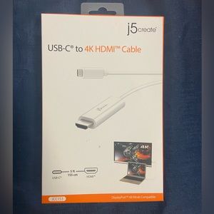 USB-C® to 4K HDMI™ Cable
